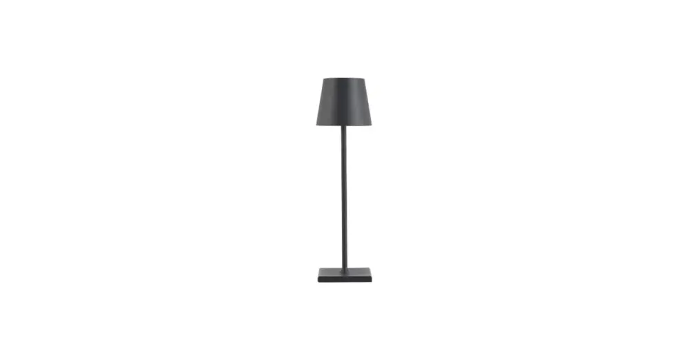 Solio LED 4000K újratölthető asztali lámpa, fekete Legnépszerűbb