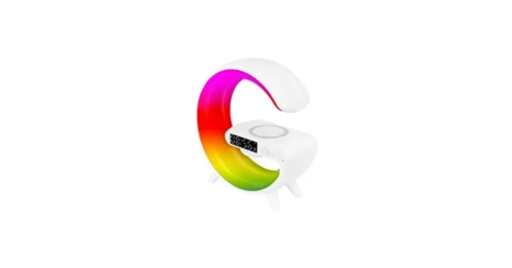 Biztonságos vásárlás G LED RGB 5W QI asztali lámpa, 155mm-es hangszóró