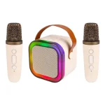 Rendeld meg most Hordozható karaoke Bluetooth hangszóró gyerekeknek - 2 mikrofon