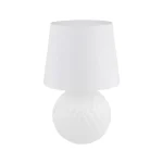 Azonnal elérhető TK LIGHTING TABLE LAMP SANTANA 5593 1XE27 WHITE