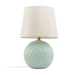 TK LIGHTING TABLE LAMP SANTANA 1XE27 BLUE/ECRU Árcsökkenés