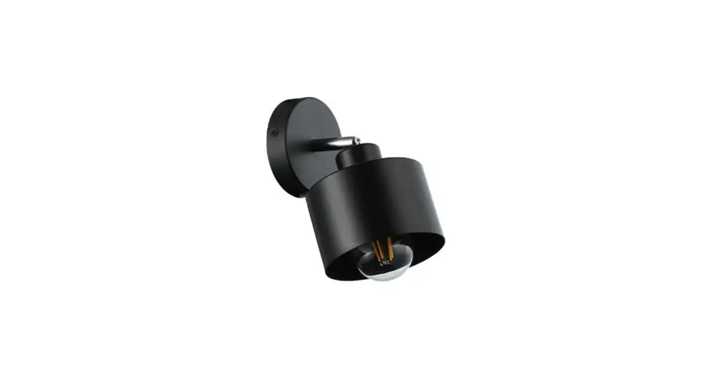 Nézd meg most Elza E27x1 LED fali lámpa mozgatható fekete