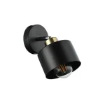 Exkluzív ajánlat Elza E27x1 LED fali lámpa mozgatható fekete + réz