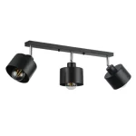 Elza E27x3 LED fali lámpa, mozgatható, fekete Vedd meg online