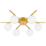 Bali-10 LED csillár G9x6 58cm arany Gyors kiszállítás