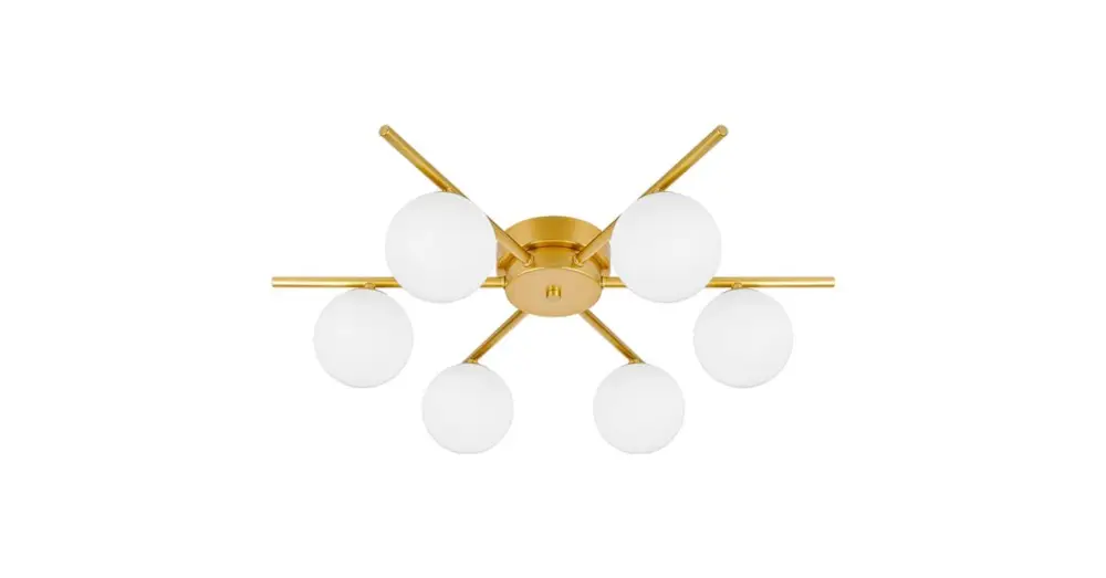 Bali-10 LED csillár G9x6 58cm arany Gyors kiszállítás