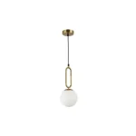 Kiárusítás Bali-15 E27x1függeszték 15cm dekor arany