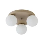 Bali-12 Mennyezeti lámpa 29cm LED E27x3 bézs+arany Bestseller
