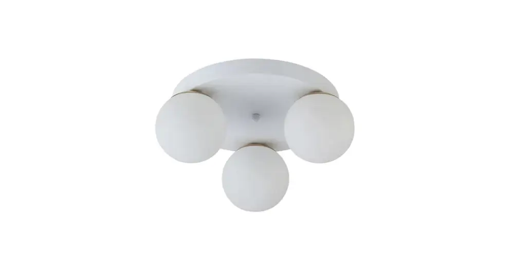 Akciós ár Bali-12 Mennyezeti Lámpa E27 LEDx3 29cm fehér+arany