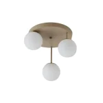 Szuper ajánlat Bali-12 Mennyezeti Lámpa Led E27x3 29cm bézs+arany