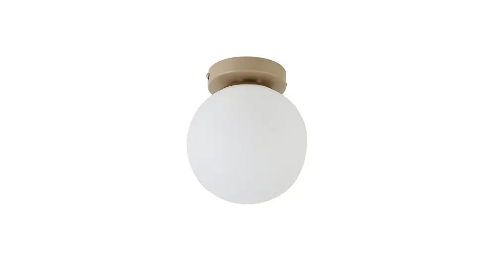 Bali-15 Mennyezeti Lámpa LED E27x1 15 cm bézs+arany Vedd meg online