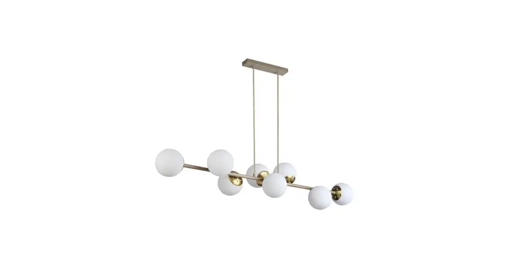 Korlátozott ajánlat Bali-12 függeszték E27x8 120cm bézs+arany