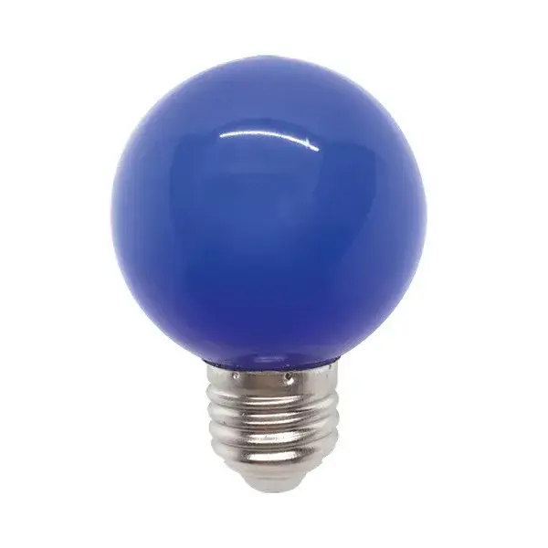 Olcsóbb LED GLOBE ŽIAROVKA G45 3W E27 MODRÝ