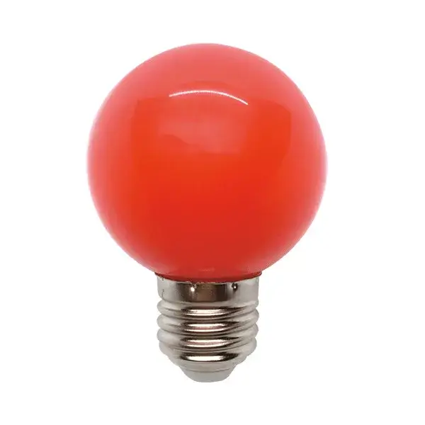 Olcsóbb LED GLOBE ŽIAROVKA G45 3W E27 ČERVENÝ