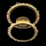 Ne maradj le CORONA LED CEILING LAMP 34W 3000K, GOLD