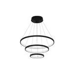 Coma LED csillár 20/40/60cm 77W fekete Outlet