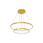 Szuper akció Lynx LED csillár 40/60cm 64W arany