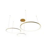 Hodo LED csillár 40/60/80cm 116W arany Vedd meg most