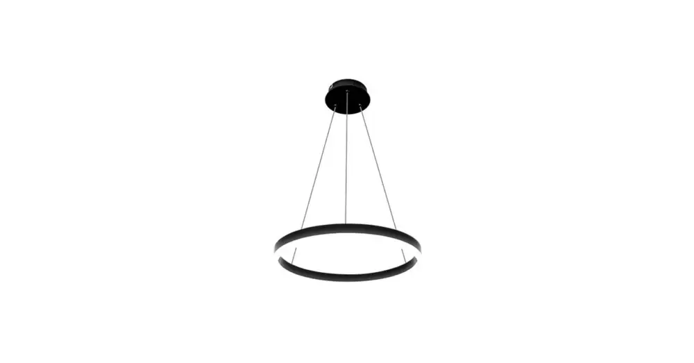 Mundo LED csillár 40cm 22W fekete 3CCT távirányítóval Ajánlat