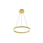 Ne maradj le Mundo LED csillár 40cm 22W arany 3CCT távirányítóval