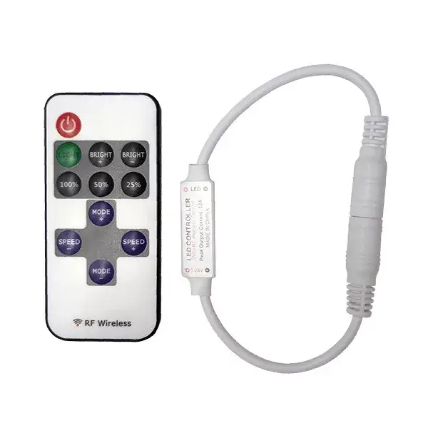 Prémium RF MINI DIMMER FOR LED STRIP 5A(72W) 12VDC