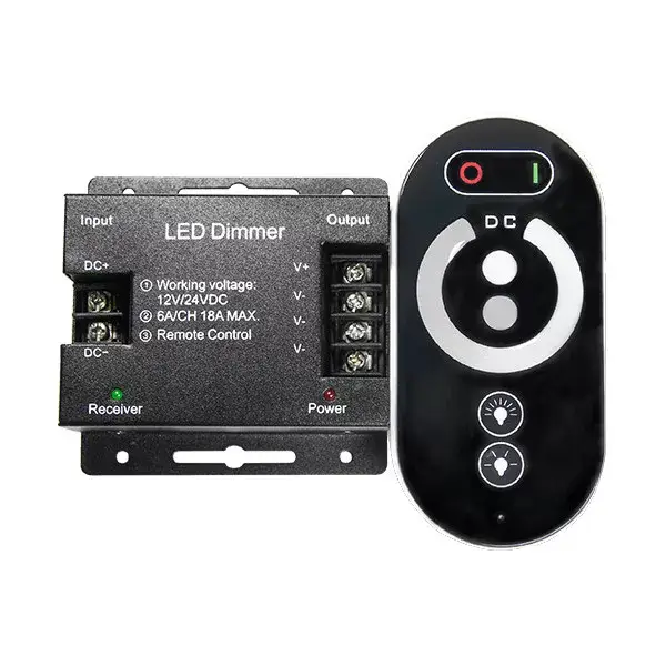 Gyors szállítás RF DIMMER FOR LED STRIP 18A(216-432W) 12-24VDC