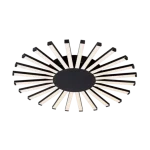 Népszerű JOSEY CSILLÁR LED 96W / 3000K D575XH50mm FEKETE