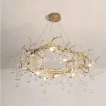JOSEPH CHANDELIER 6XG9 GOLD/CRYSTALS Szuper ajánlat