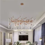 KAROL CHANDELIER 12XG9 GOLD/CRYSTALS Ne maradj le