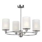 LUKAS CEILING LAMP 4XE14 CHROME Legkelendőbb