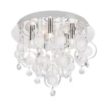 Népszerű ZUMA LINE CEILING LAMP GRESSA 19031-M 5XG9 CHROME