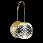 DIAMOND LED WALL LAMP 4.2W 3000K, GOLD Nézd meg most