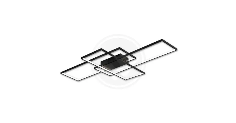 Galaxis Hydra LED csillár 126W 90x50x8 cm fekete Gyors kiszállítás