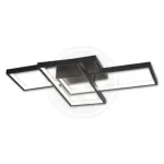 Biztonságos fizetés Galaxis Orion LED csillár 72W 56x37x8 cm fekete