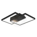Akció Galaxis Polaris LED csillár 45W 42x30x6 cm Fekete