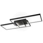 Olcsóbb Galaxis Vela 90W LED csillár 83x36x8 cm fekete