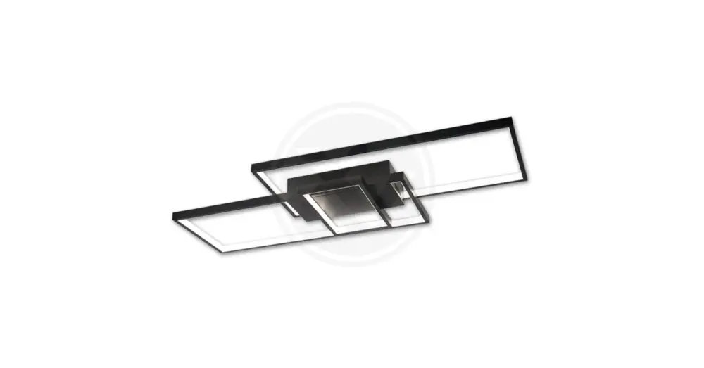 Olcsóbb Galaxis Vela 90W LED csillár 83x36x8 cm fekete