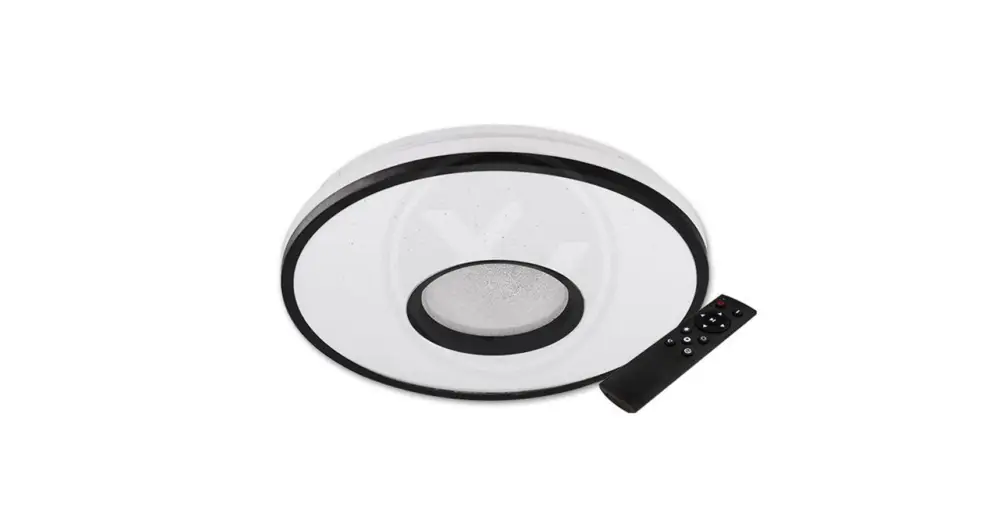 Szezonális akció Santo Led mennyezeti lámpa 24W 390mm 3000K-6500K IR távirányító