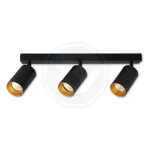 Legnépszerűbb Eris Gold Fali lámpa GU10 LED mozgatható x3 fekete