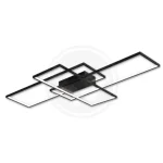 Galaxis Pegaz LED csillár 105x50x8 cm 130W fekete Csak ma