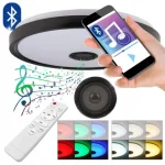 Cosmo Led mennyezeti lámpa 72W 500mm RGBW CCT távvezérlő Bluetooth hangszóró Akció