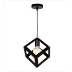 Olcsó Cube x1 LED csillár függő E27fekete