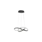 Expressz szállítás LED függőlámpa Tavi 30W 50cm 4000K fekete