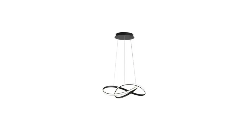 Expressz szállítás LED függőlámpa Tavi 30W 50cm 4000K fekete
