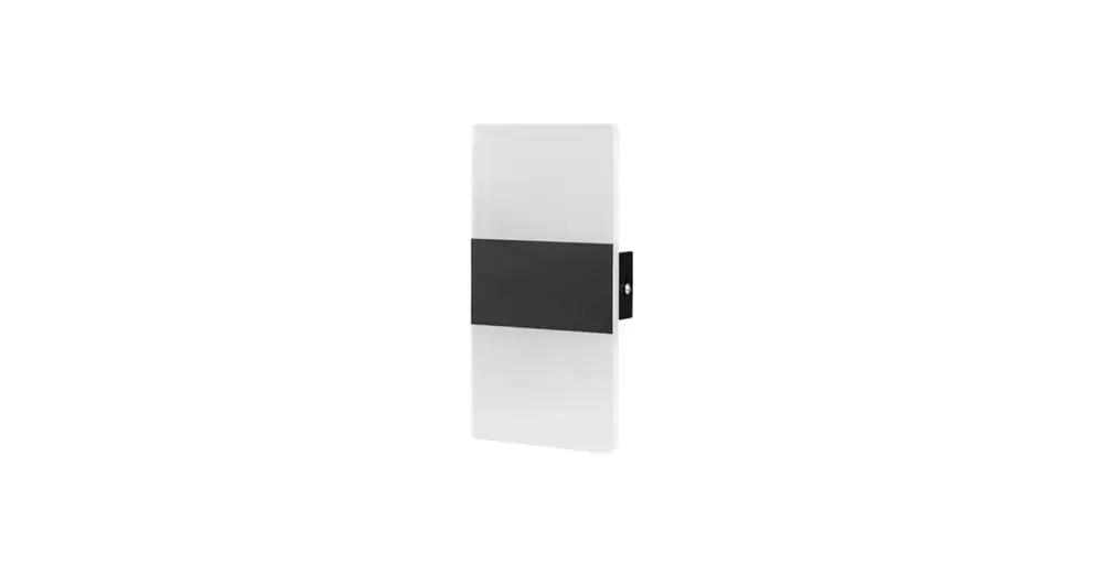 Outlet Plaxio 5W 40cm 4000K fekete LED fali lámpa