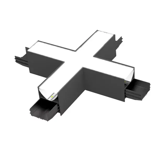 X-CONNECTOR FOR ELMARK PROFILE SURFACE 4000K ČIERNY Szuper ajánlat