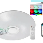 Exkluzív ajánlat Erik LED mennyezeti lámpa 72W 500mm RGBW CCT beépített bluetooth hangszóró