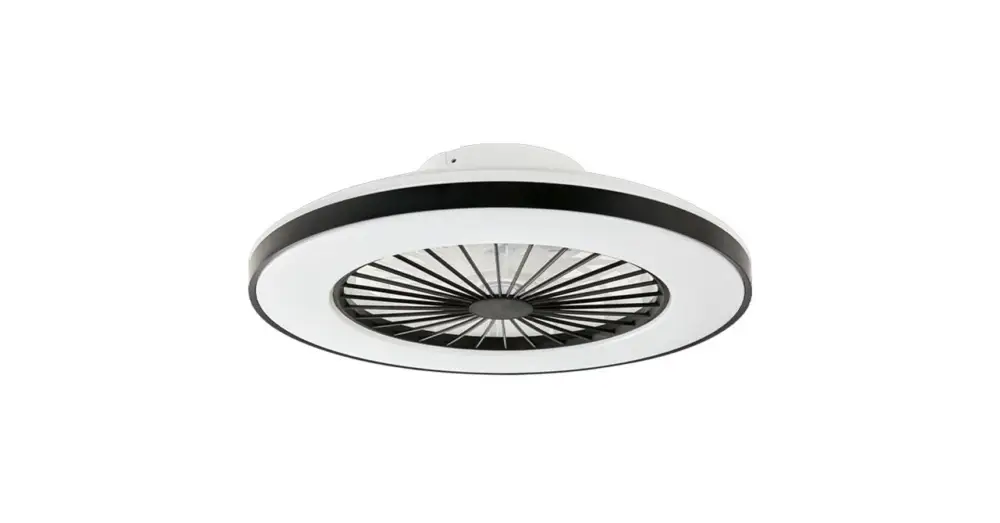 LED ventilátoros mennyezeti lámpa 36W+15W 3000K-5500K50cm Kedvezményes ár