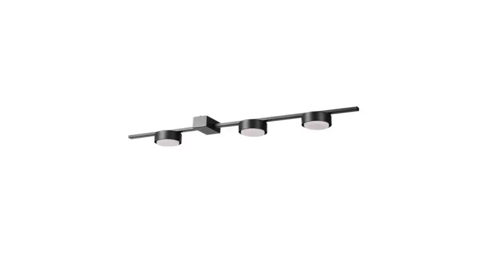 LED csillár 60cm GX53 Zola x3 fekete Csak ma