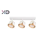 LED fali, mennyezeti lámpa x3 fehér + arany GX53 foglalat Vásárlói kedvenc